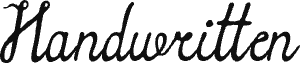 Handwritten