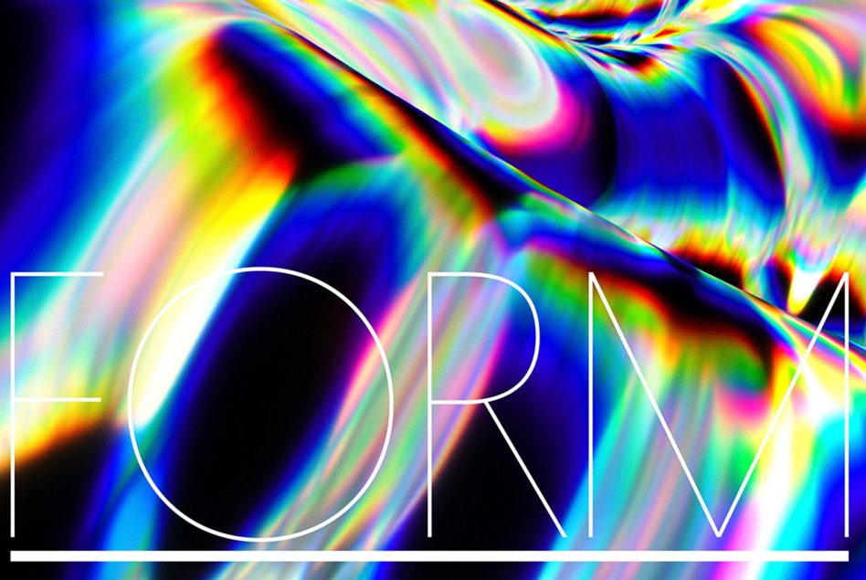 Vibrant abstract holographic background with text overlay for modern design projects, perfect for graphics category in digital asset marketplace.