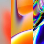 Colorful abstract graphic design with fluid shapes and gradients for creative assets, template background, and modern digital art.