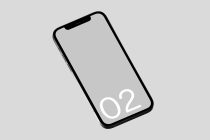 Light phone angled view with notch showing 02