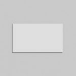 Minimalist blank square paper mockup on a textured grey background for graphic design presentation and portfolio.