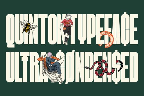 Quinton font by Fateh.Lab