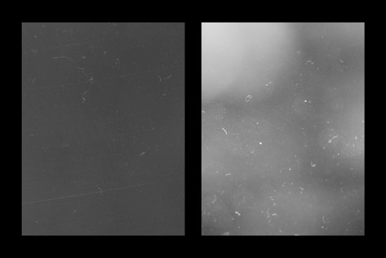 Black and white textured overlay images for photo editing, grunge aesthetic, dust scratches, film grain effect, digital design asset.