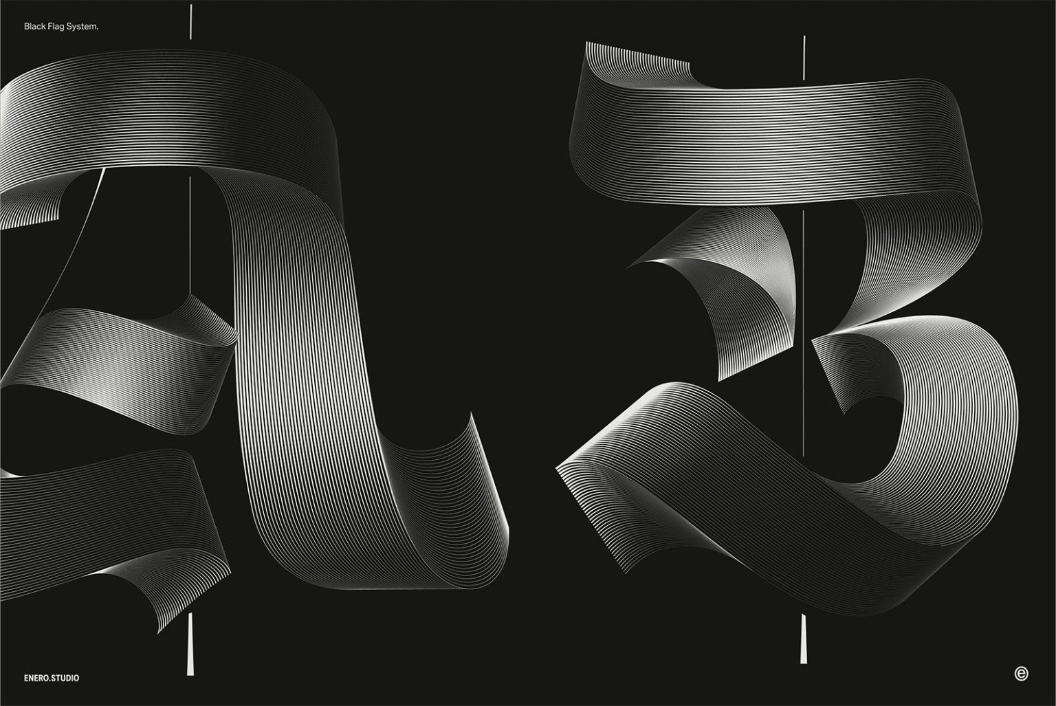 Illuminated Black Letters — Supply.Family — Mockups, Fonts, Graphics