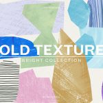 Bright collection of bold textures with various patterns for graphic design, ideal for backgrounds and overlays in designs.