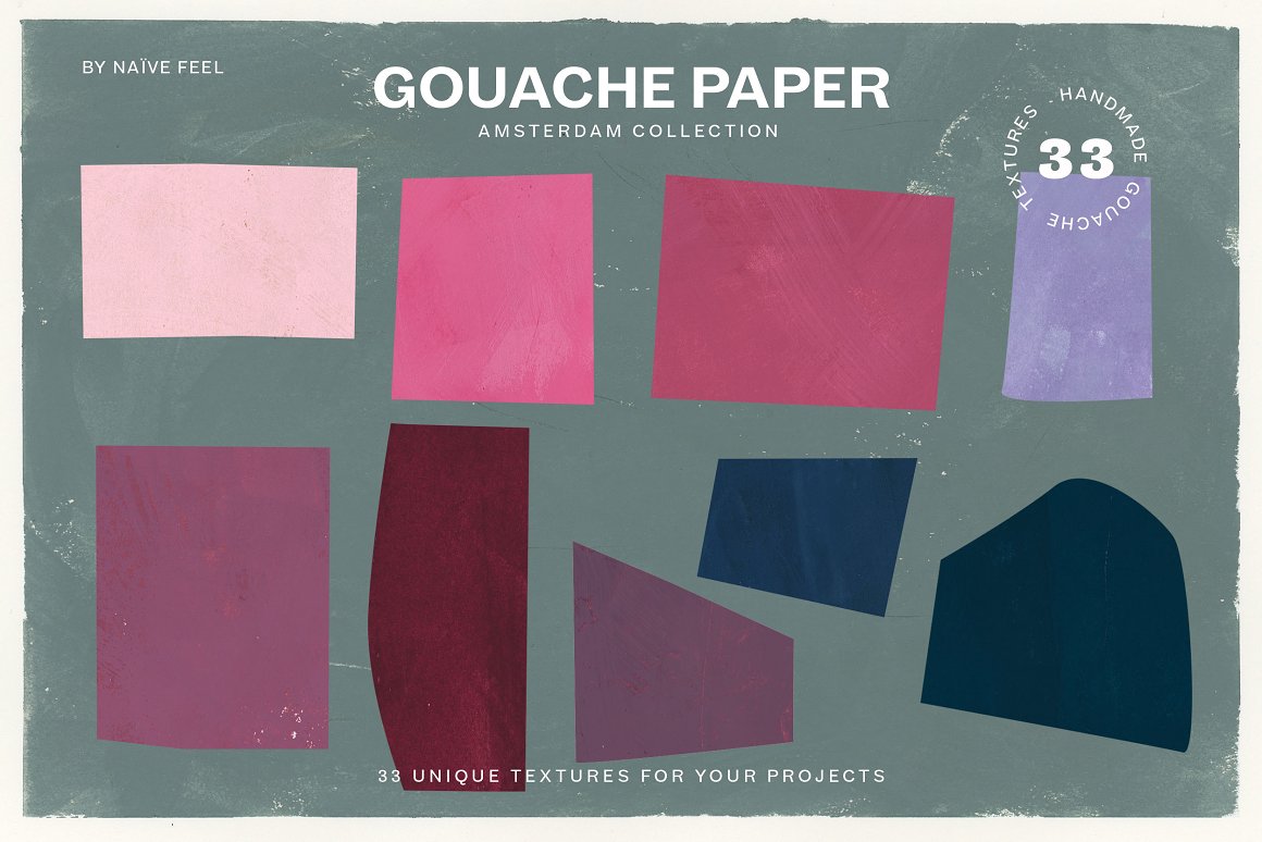 Gouache Paper Textures