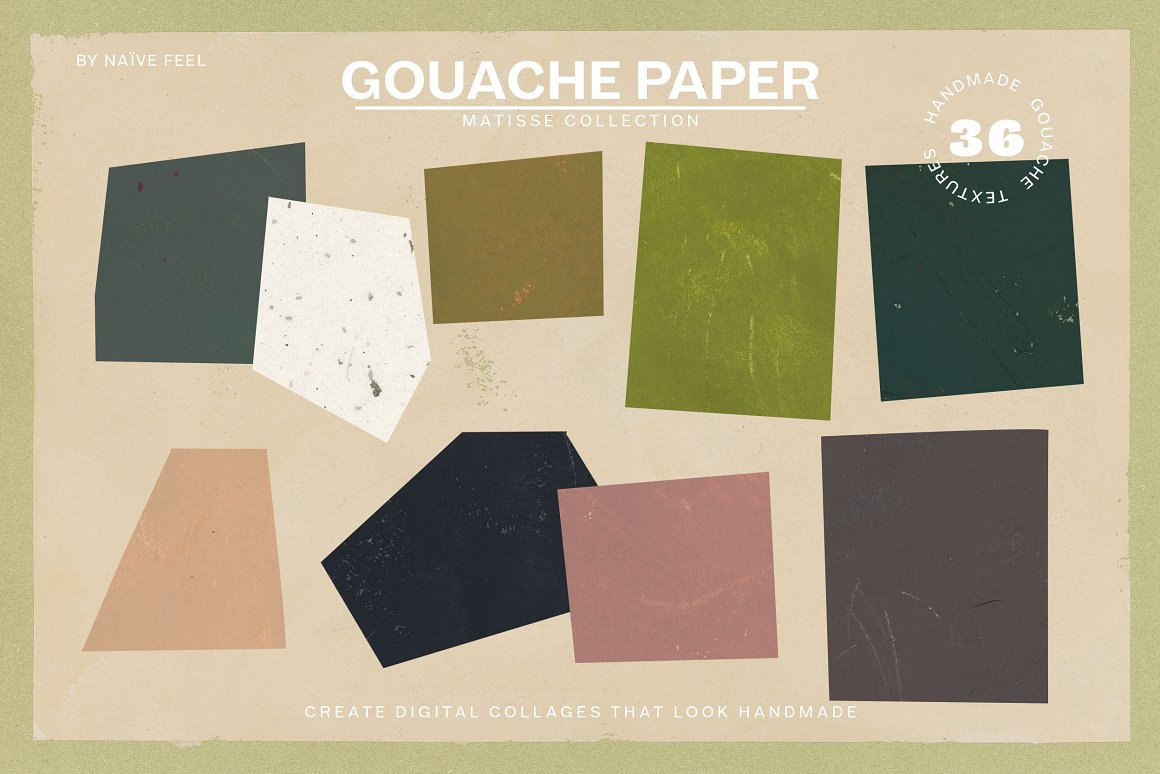 Gouache Textures Matisse Collection
