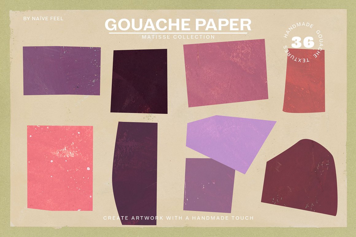 Gouache Paper Textures