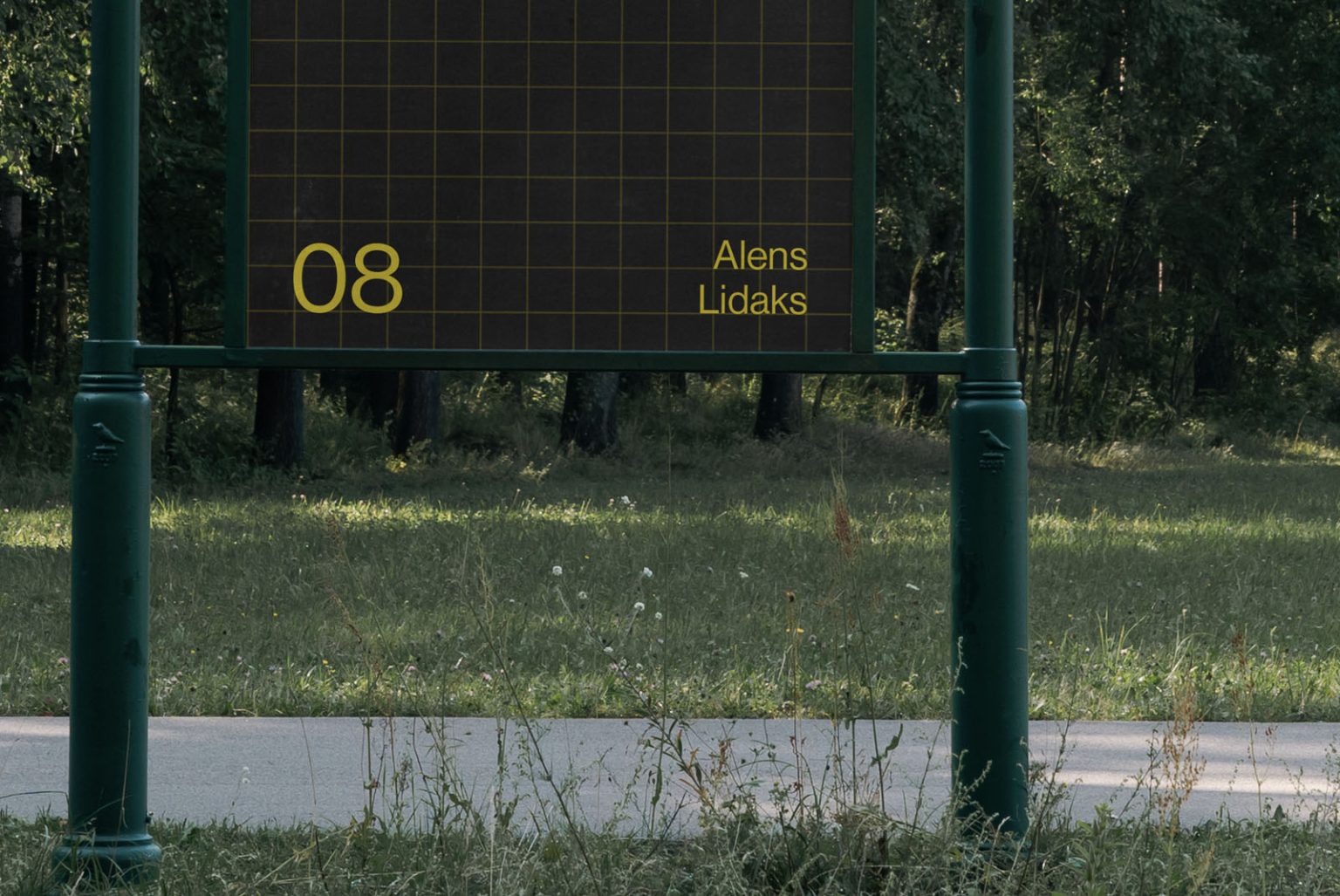 Sign 08 AL Mockup, Outdoor Mockup | Supply.Family