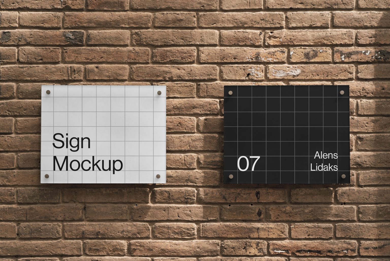 Sign 04 AL Mockup — Supply.Family — Mockups, Fonts, Graphics, Templates ...