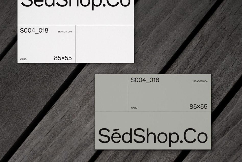 Business card mockup 85x55 showing s004_018 Season 004 branding