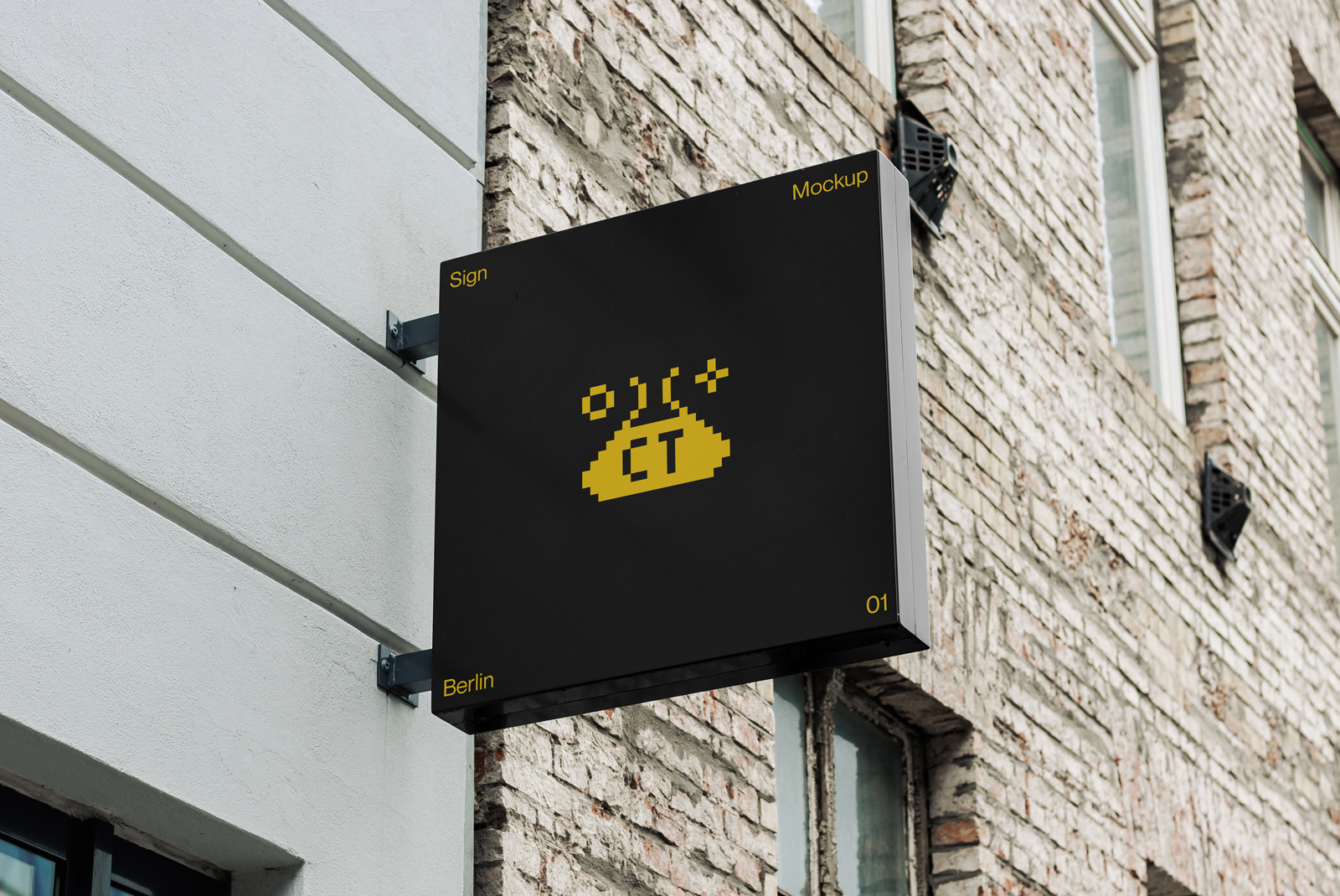 Sign Mockup BLN 02, Outdoor Mockup | Supply.Family