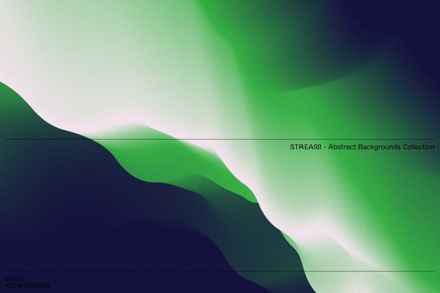 Green and navy abstract digital background from STΓΞΔΓØ - Abstract Backgrounds Collection by studio KLOROFORM, perfect for modern design projects.