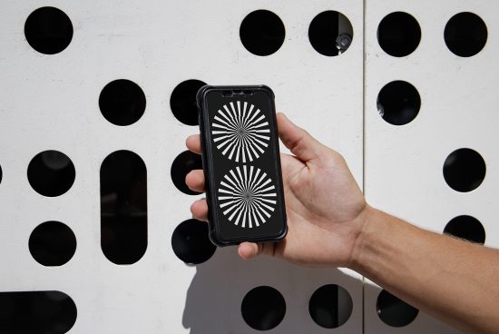 Matte Black Kaleidoscope iPhone Case – Felony Case