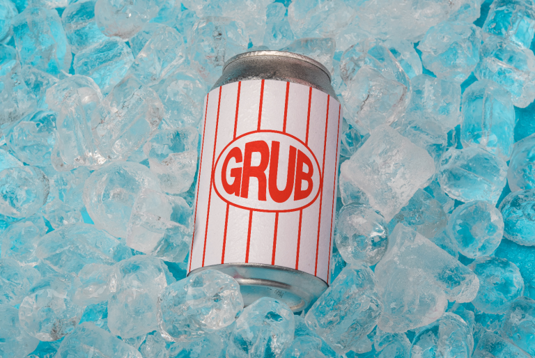GRUB CANS MOCKUP 01, Object Mockup | Supply.Family