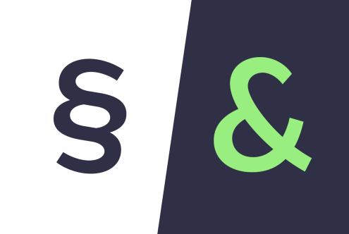 Stylish ampersand fonts in contrasting colors ideal for design mockups, creative typography, and graphic elements.