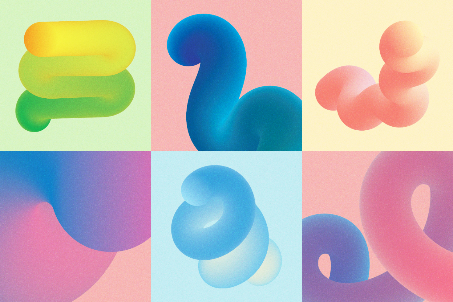 Abstract fluid 3D shapes gradient colors digital assets for designers mockups fonts graphics templates vibrant colorful illustration SEO keywords design