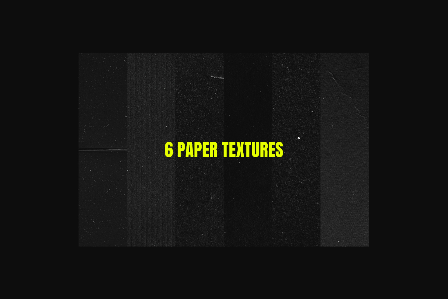 6 black paper textures digital asset for graphic design. High-quality textures perfect for mockups, templates, and creative projects. Enhance your designs.