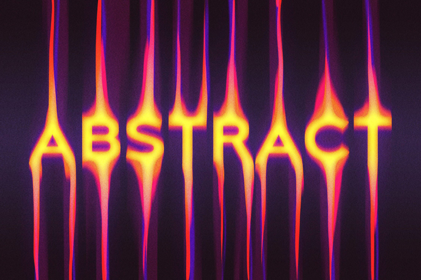 Abstract design with neon colors and distorted text effect for graphic designers ideal for templates mockups and digital assets perfect for creative projects