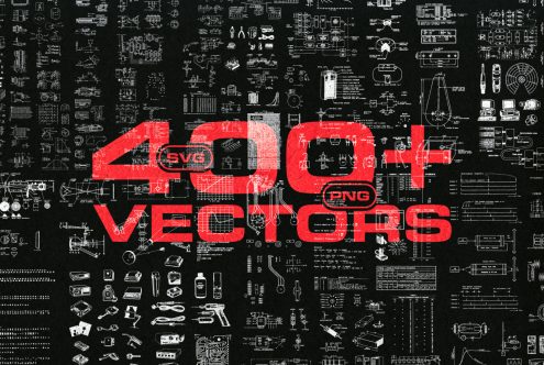 400+ Vector Graphics Set SVG PNG for Designers Mockups Diagrams Engineering Illustrations Digital Asset Marketplace High-Quality Editable Files