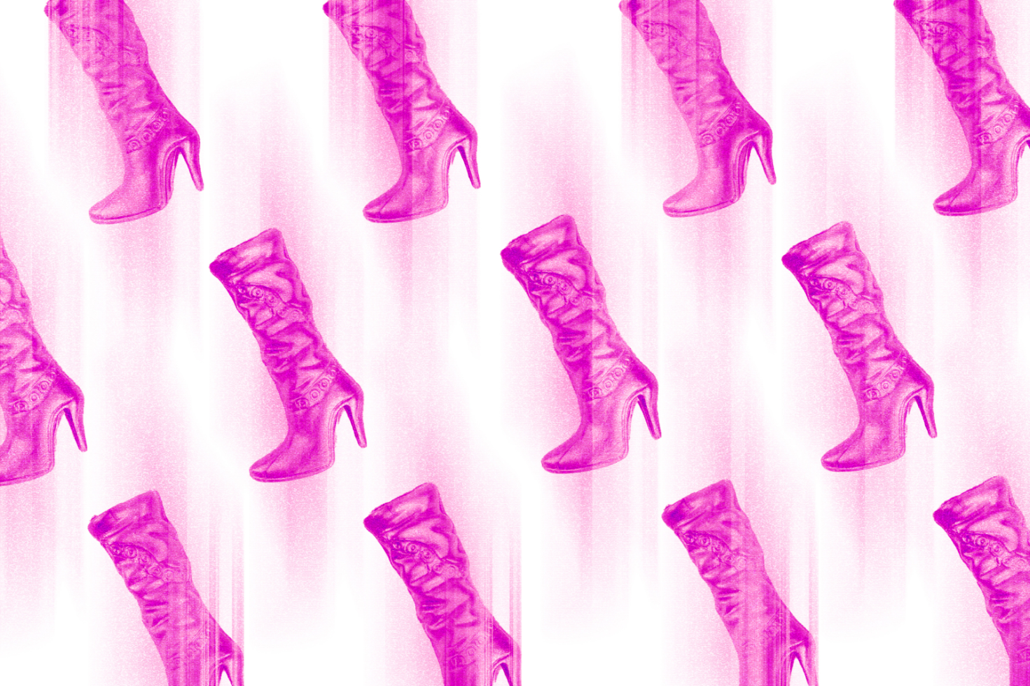 Seamless pink boot pattern graphic for designers ideal for fashion templates backgrounds textile mockups and digital prints high heel boot texture illustration