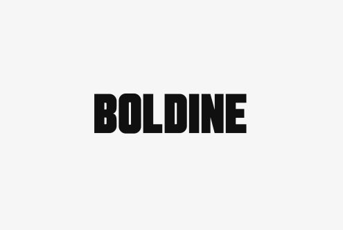 Boldine black font text in capital letters on white background perfect for designers looking for modern, bold, typography fonts, digital assets, text design.