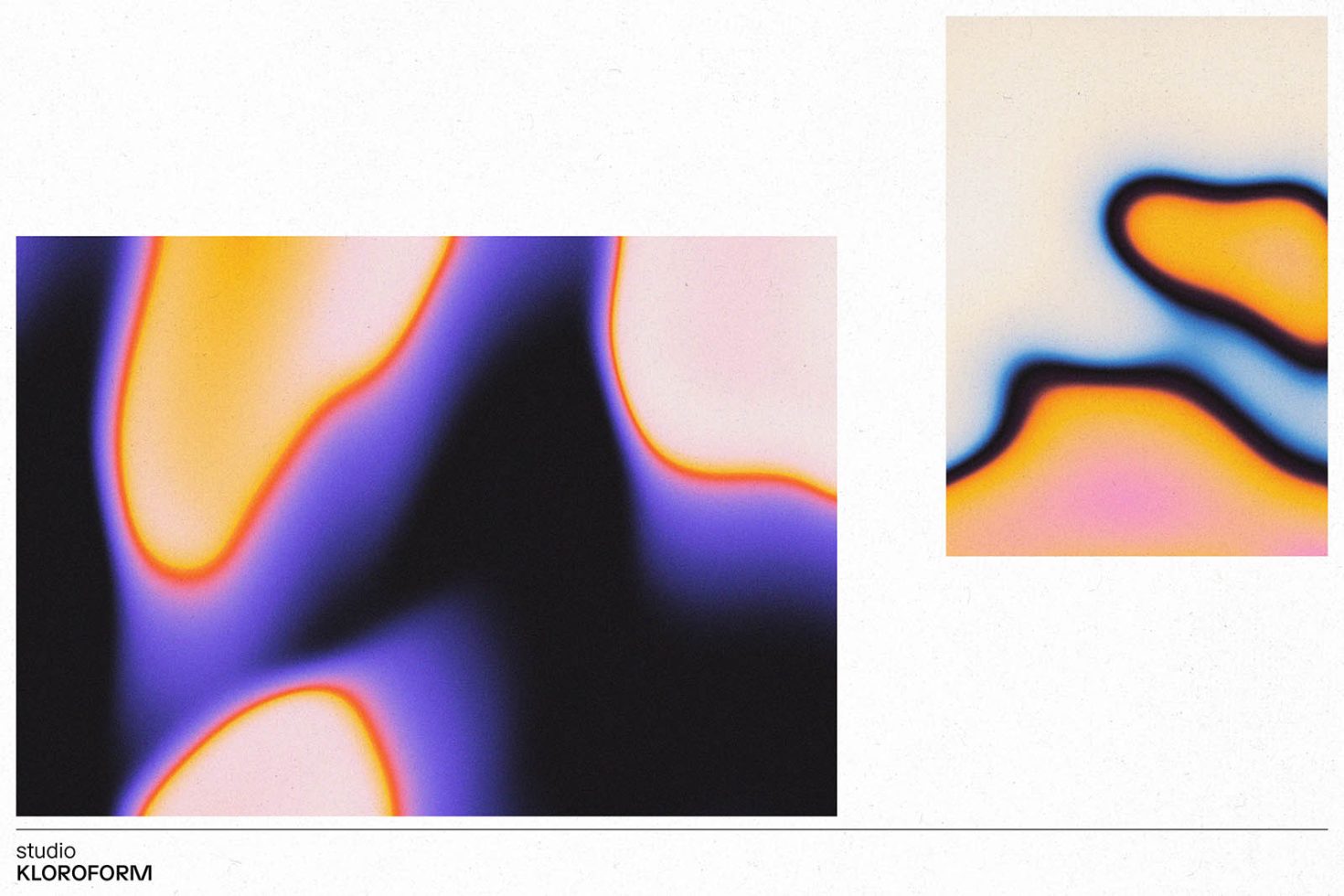 Abstract gradient art with vibrant colors featuring fluid shapes and organic patterns. Perfect for graphic design projects and digital templates.