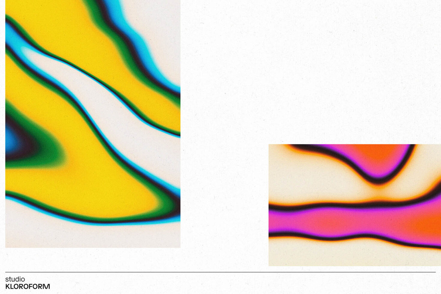 Abstract vibrant color gradient backgrounds featuring smooth flowing lines in yellow, blue, pink, orange. Perfect for graphic design templates, mockups.