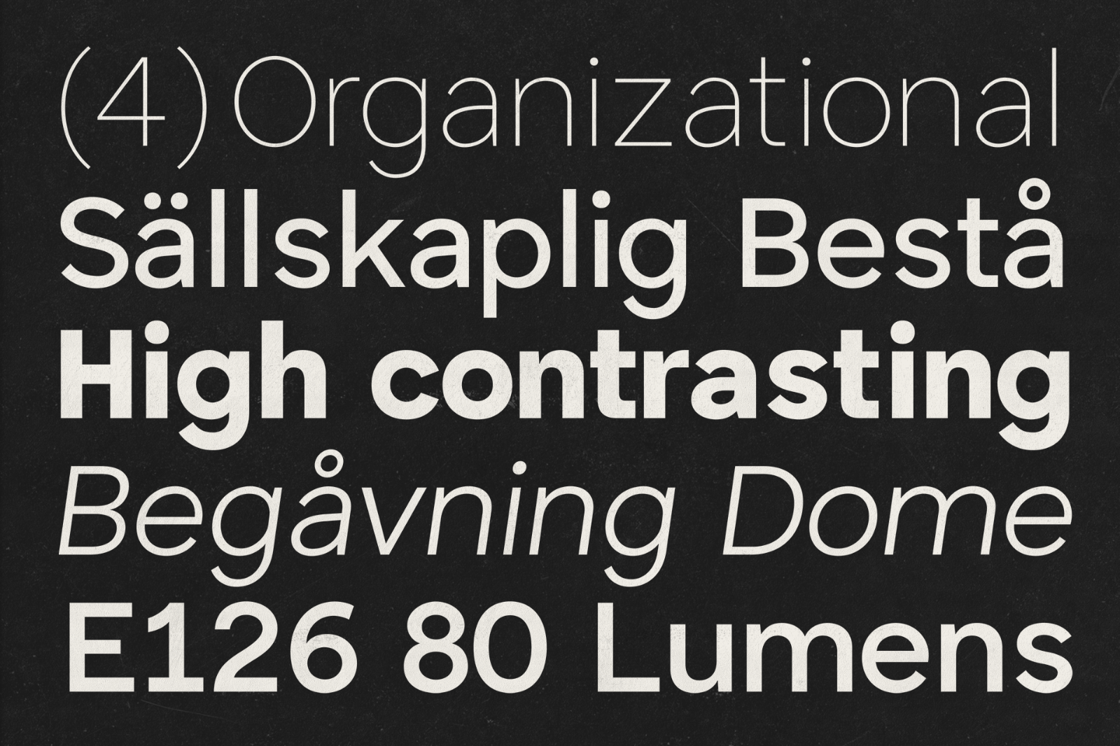 Bold and sleek modern font showcasing high contrast typography with multilingual support ideal for graphic design mockups and templates for designers.