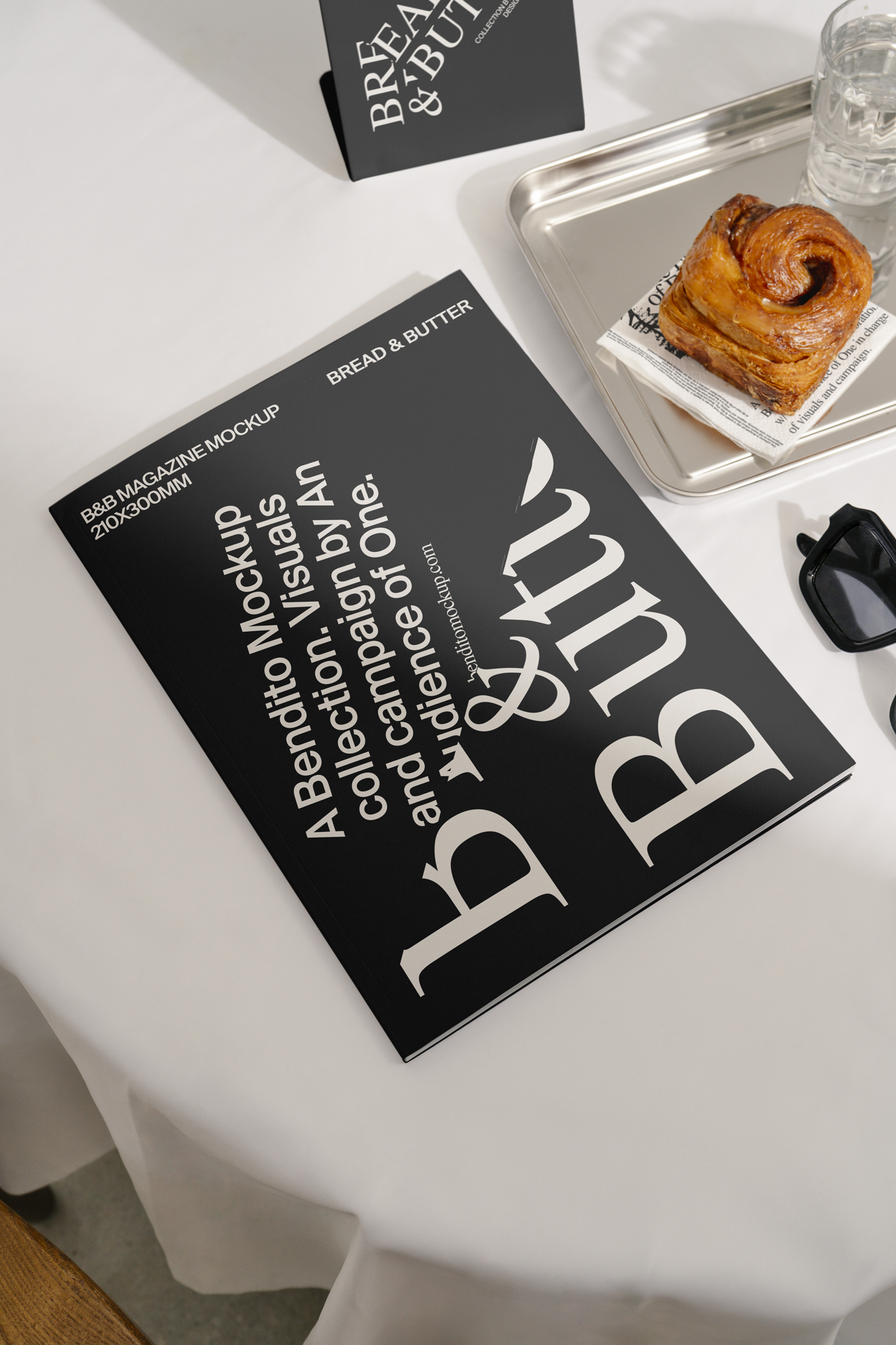 Magazine BandB Mockup, Print Mockup | Supply.Family