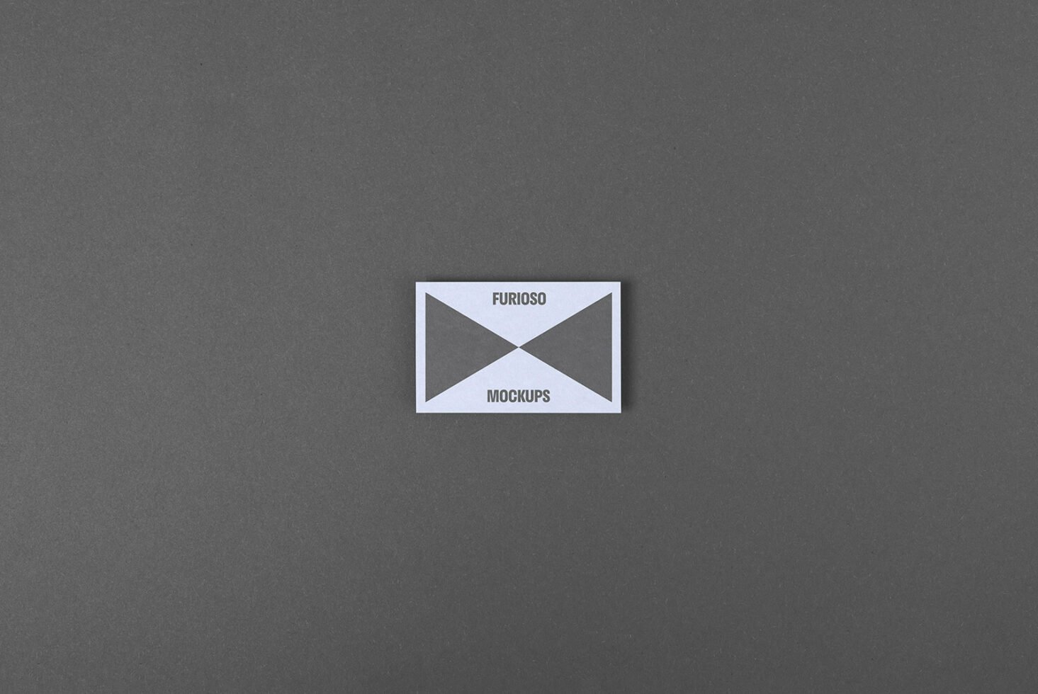 Minimalist business card mockup on dark background for designers Simple and clean design photography Suitable for branding and identity projects