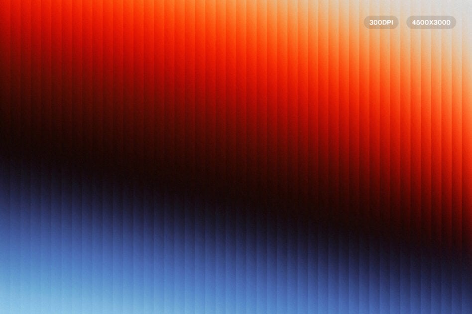 Vibrant abstract gradient background in red and blue tones suitable for graphic design. High resolution 4500x3000px 300DPI ideal for designers templates.