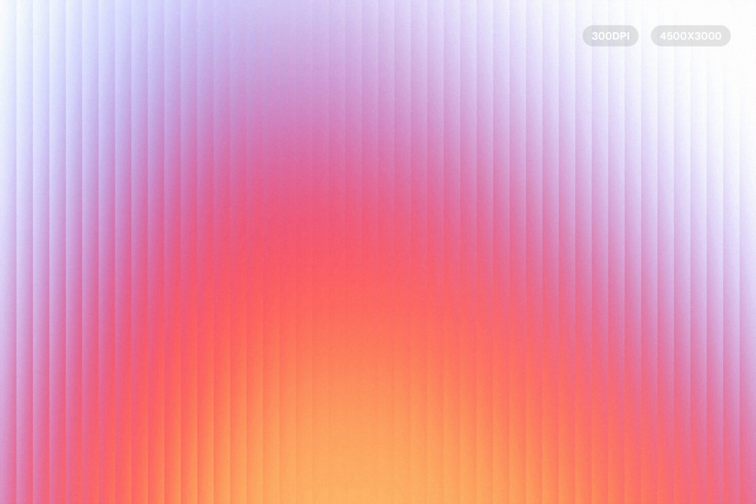 Gradient background in soft hues of purple and orange with subtle vertical lines. Ideal for graphic design projects and templates. High resolution 300DPI.