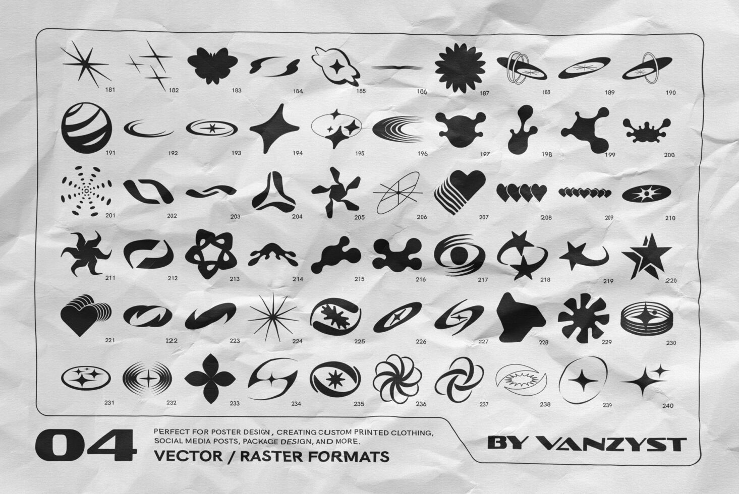 Abstract geometric shapes vector set perfect for posters packaging design graphic templates mockups modern design elements collection digital assets