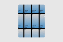 Abstract blue gradient grid design labeled AET 07 Grid suitable for mockups templates. Ideal for design inspiration and creative digital assets.