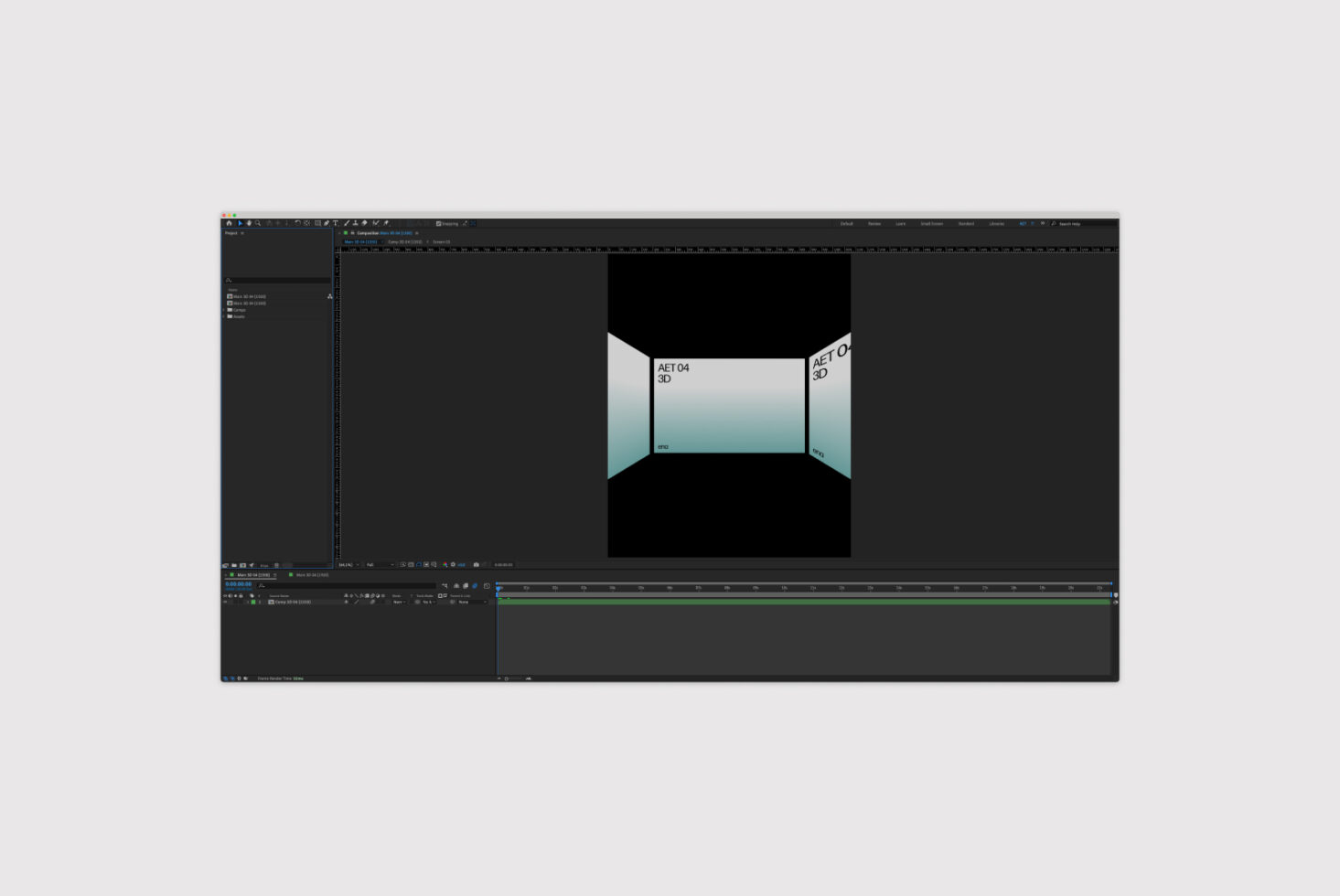 3D scene mockup template on a digital editing software interface suitable for designers. Includes customizable layers, ideal for graphics projects.