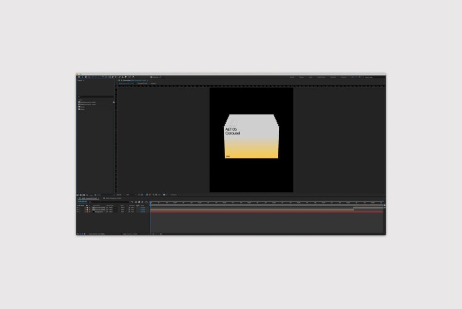 Graphic software interface displaying a gradient template design in progress. Suitable for digital assets designers seeking mockup inspiration and templates.