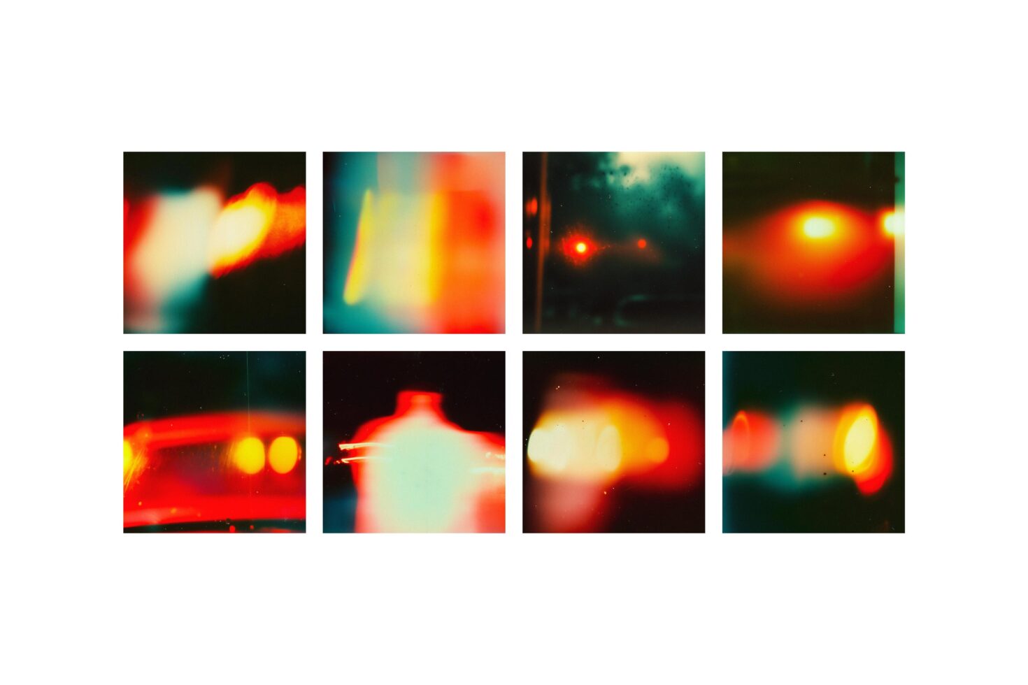Abstract light blur collage featuring vibrant colors perfect for graphics and backgrounds. Ideal for designers seeking unique digital assets or templates.