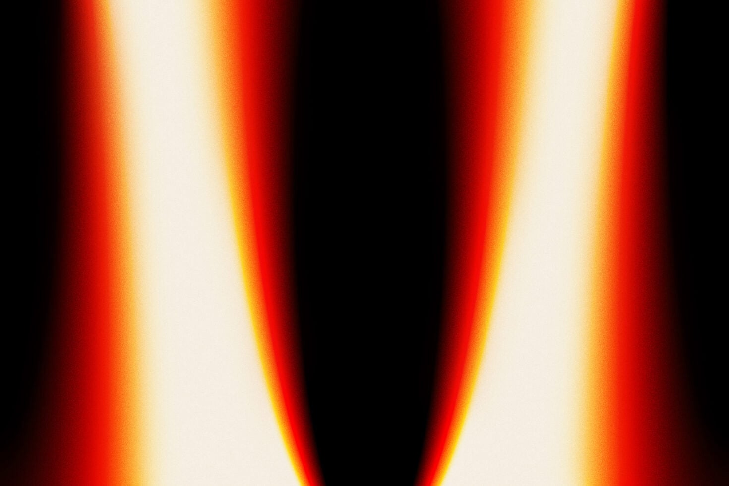 Vertical red orange yellow gradient with white center stripe fading to black edges