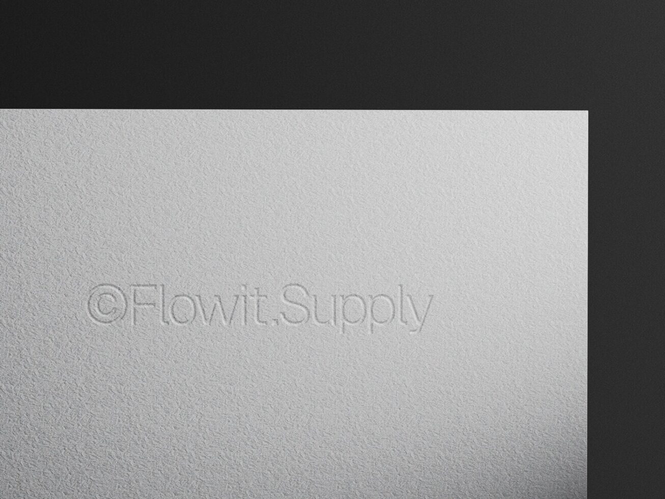Minimalistic paper texture mockup featuring subtle embossed branding design perfect for designers. Ideal for presentations and showcasing design projects.