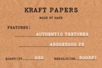 Kraft paper texture background for graphic design. Authentic textures 4500x3000 PX 300DPI resolution suitable for mockups and templates.
