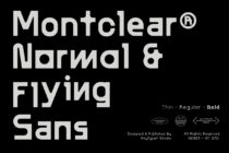 Montclear font by Any-Type® Foundry