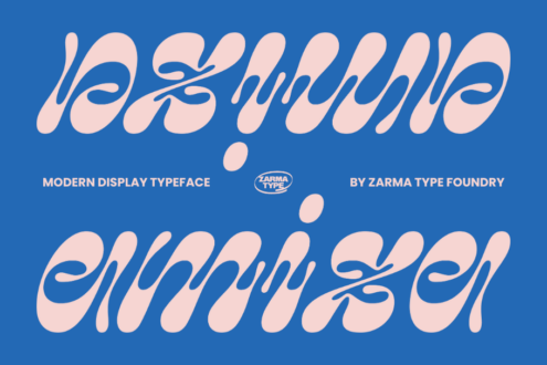 Amiza font by Zarma Type