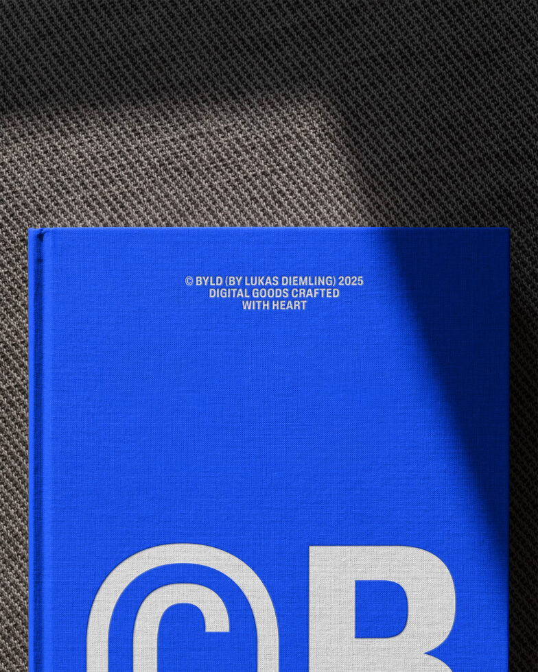 Blue fabric book cover mockup with textured fabric background ideal for designers. Modern branding graphics. Perfect for showcasing digital assets.