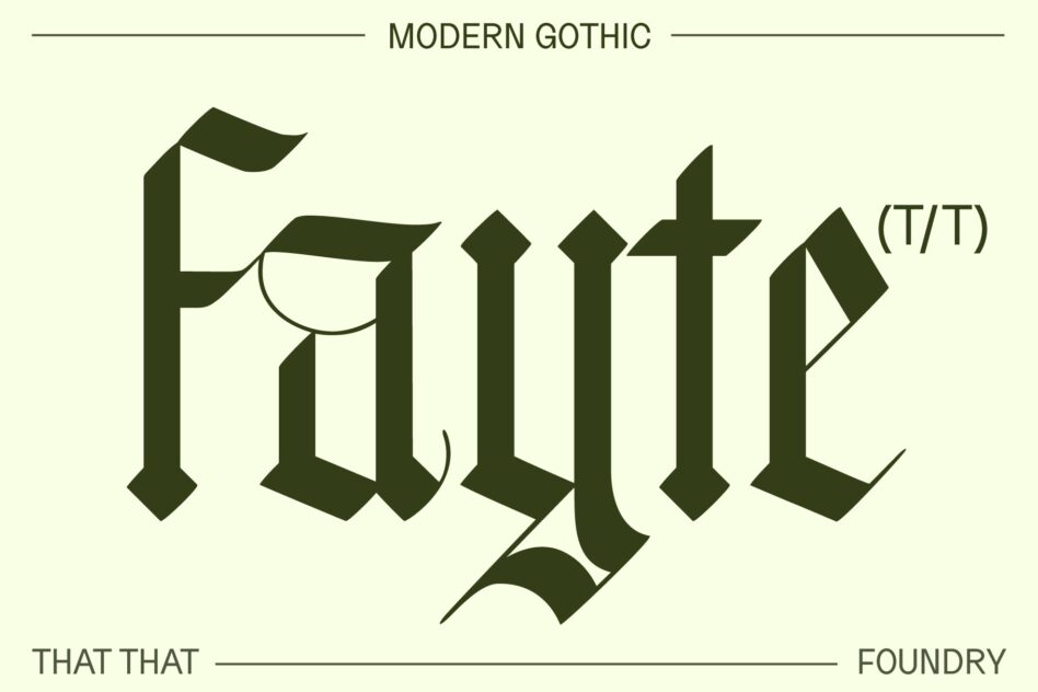 Dark green gothic serif font spelling out Liquid with decorative flourishes