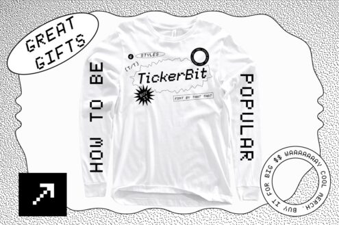 Tickerbit font by That That Type