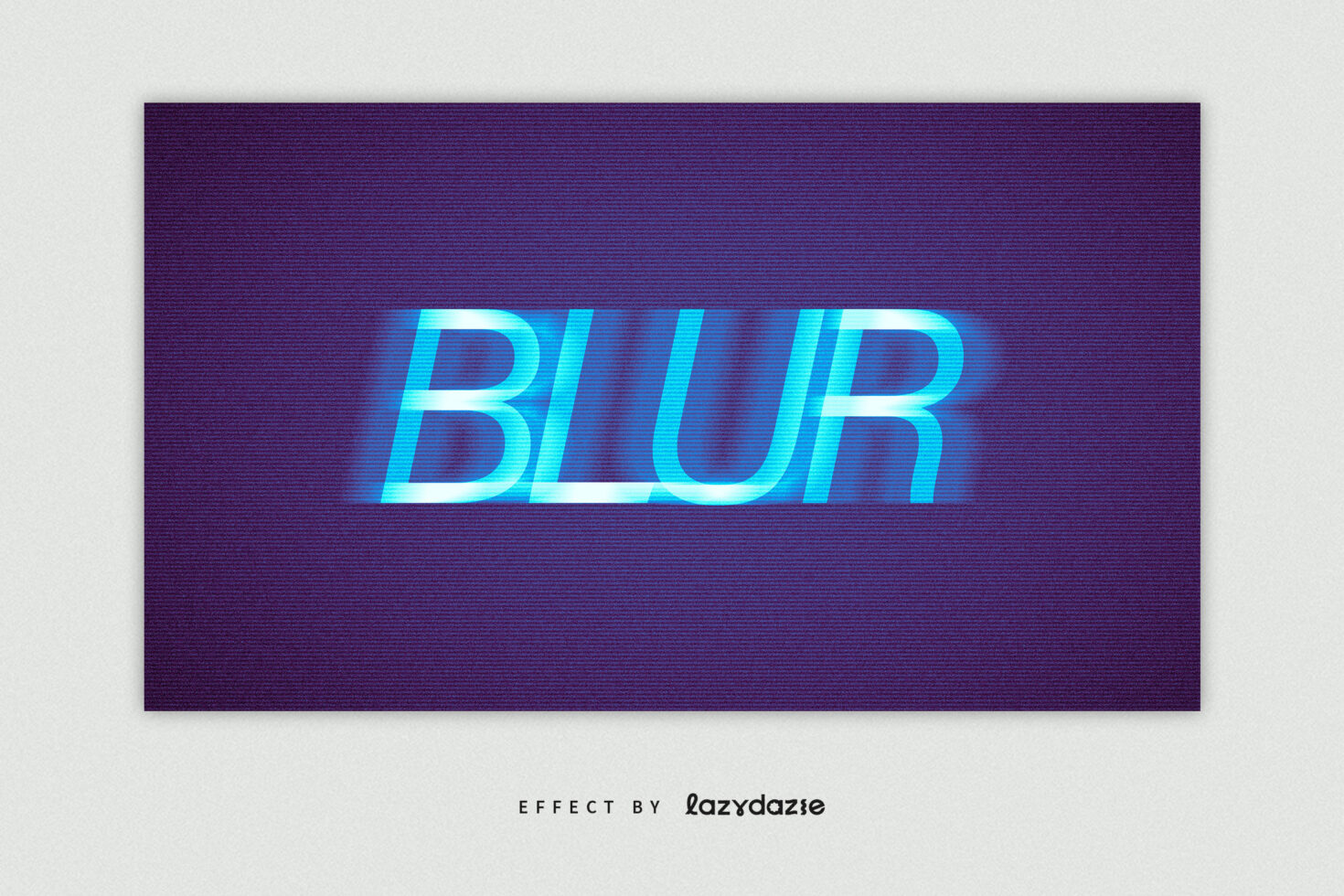 Bold text effect spelling BLUR in blue on a dark textured backdrop ideal for designers searching for modern digital assets fonts text effects typography