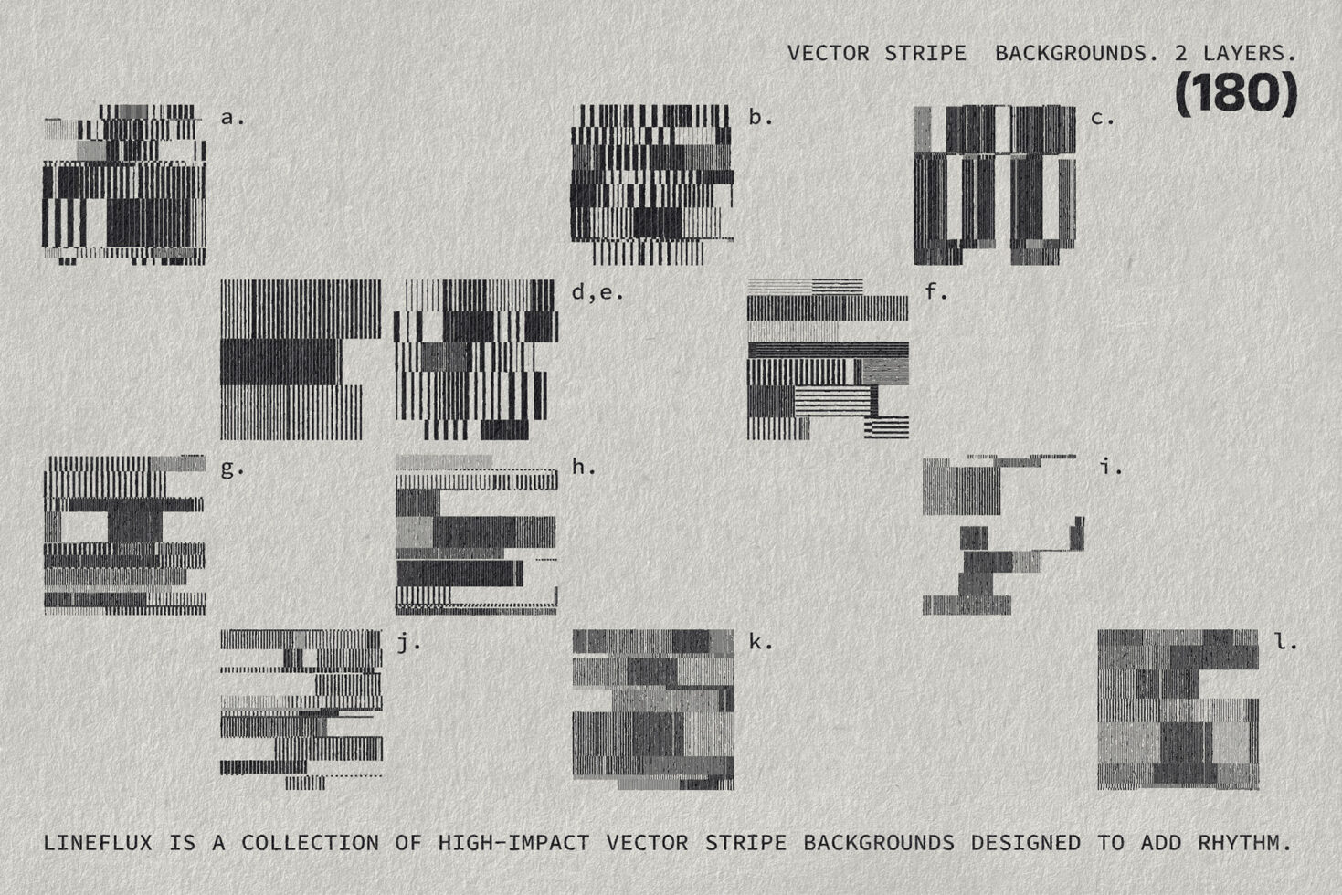 Vector stripe backgrounds with layered designs. Perfect for digital designers seeking modern, high-impact graphics templates for creative projects.