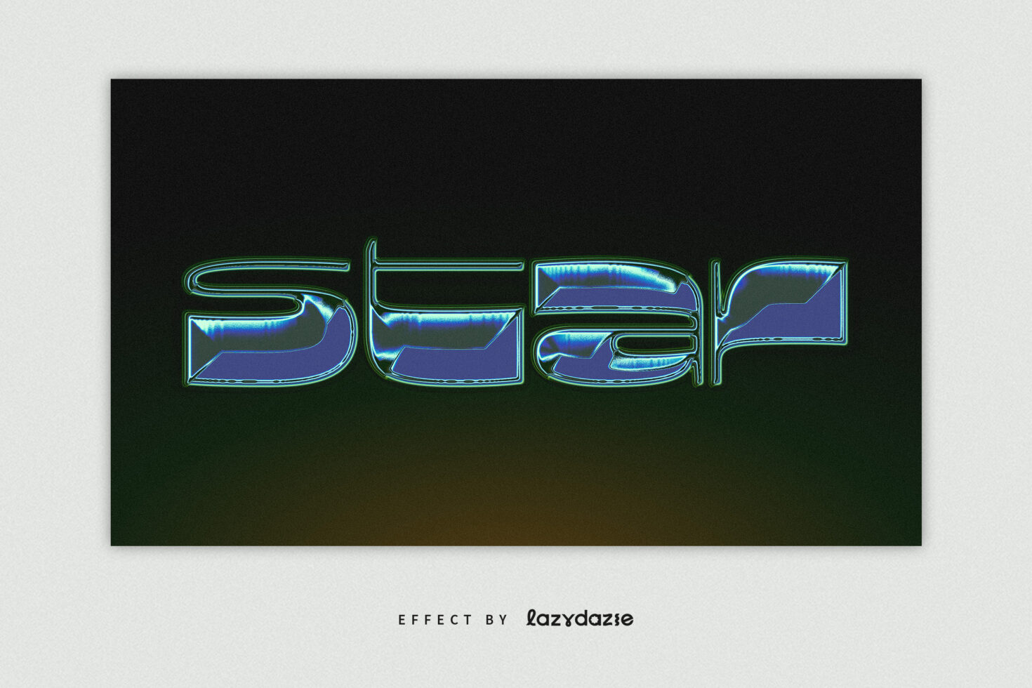 Futuristic text effect graphic design with neon style suitable for designers digital assets marketplace. Ideal for templates and mockups.