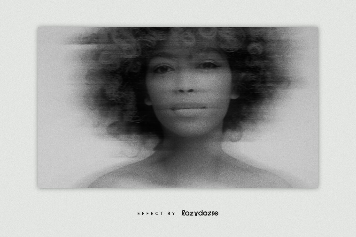 Black and white photo with glitch effect; abstract design asset for designers seeking unique graphics; digital art for creative projects.
